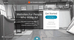 Desktop Screenshot of mystudioassistant.com